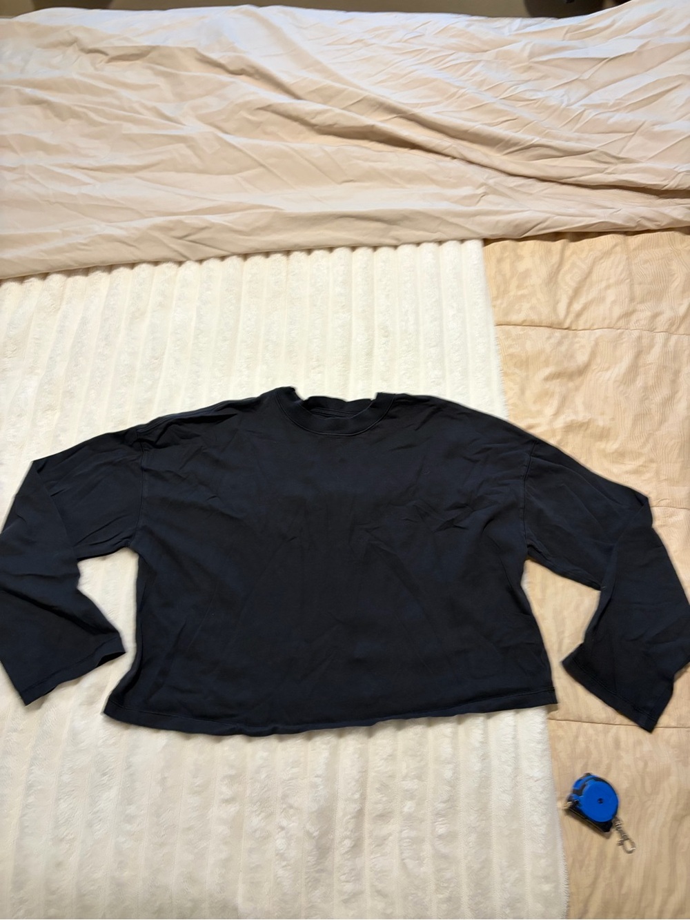 DSG Black Long Sleeve Crop Sweatshirt
